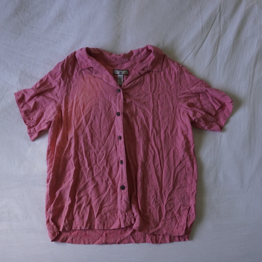 VINTAGE hawaiian button up shirt